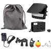 EBAYTV Macchina Fotografica Subacquea, Video Fish Finder 4.3 pollici IPS LCD. Monitor Kit fotocamera for retroilluminazione manuale di pesca su ghiaccio subacqueo invernale(VET15-15M Cable)