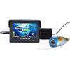 EBAYTV Macchina Fotografica Subacquea, Kit videocamera da pesca subacquea da 4,3 Pollice 1000TVL PCS IR. Luci Video Fish Finder Lake Under Water Fish Cam(White LED 15M Cable)