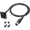 MEIRIYFA Prolunga MIDI - Cavo di prolunga MIDI tipo D MIDI DIN 8 da spina a maschio adattatore per pannello audio per Bang Olufsen PowerLink MK2-83 cm