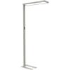 MAUL Lampada da terra MAULsenja | Lampada da terra dimmerabile (2700-5700 K) | Tecnologia LED ad alta efficienza energetica | Plafoniera con illuminazione diretta e indiretta | Argento