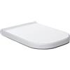 TATAY Tavoletta WC Universale Compatibile Modello The Gap | Chiusura Rallentata | Sgancio Rapido che Consente Pulizia Profonda | Prodotta in Spagna | Forma Quadrata - Modello Optima Square - Bianco