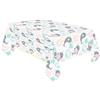 amscan 9904595 - Narwal - Tovaglia in plastica, 1,8 m x 1,2 m