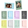 FOSDICK 3 Pollici Mini Cornici, 8 Pezzi Cornice Piccola Set, Creativo Colorato Portafoto per Polaroid, 3 Pollici Universale Cornici Piccole, Cornici per Polaroid Compatibili per Fujifilm Instax