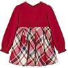 Mayoral Vestito Combinato per Bimba Rosso 18 Mesi (86cm)
