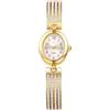 Silverora Orologi da donna Diamante Orologi da polso da donna: Brillante diamante intero analogico al quarzo orologi da donna con strass bracciale orologio con scala araba Regali per le donne, Oro,