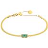 Generic Bracciale Donna Marlù Sparkles 31BR0010G-S in Acciao Pvd Oro con Zircone Verde