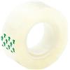 K3T 43938 - Rotolo di pellicola adesiva, confezione da 8 pezzi, 19 mm x 33 m, colore trasparente