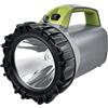 EMOS Faro a LED ricaricabile da 750 lm, 470 m, 3 modalità di illuminazione, funzione power bank, 4000 mAh, con alimentatore di rete, adattatore di ricarica per auto e tracolla, durata 30 pezzi