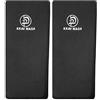 Playwell Krav Maga in Cotone Elasticizzato Nero Protezioni Avambraccio (Imbottito Entrambi i Lati) - Nero, Medium