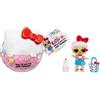 L.O.L. Surprise! Loves Hello Kitty and Friends Tots - Include 1 Bambola, con Abiti e Accessori, Palla a Forma di Hello Kitty, Confezione Cieca, Colleziona Tutte le 8 Bambole