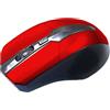FOUNCY Mouse Bluetooth Gaming Con Risoluzione Ottica 1200 DPI, 24 GHz, Impugnatura Comoda, Antiscivolo, 3 Regolazioni Di Velocità, Per Ufficio, Business