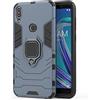 TingYR Cover per ASUS Zenfone Max PRO (M1), Supporto Anello Rotante a 360 Gradi, Cover Telefono Antiurto in TPU/PC, Custodia per ASUS Zenfone Max PRO (M1).(Blu)