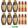 Beni Culinari Breeze Argan, 6 x deodorante spray 150 ml + 6 x shampoo doccia e gel doccia da 400 ml + portachiavi Beni Culinari