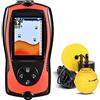 EBAYTV Macchina Fotografica Subacquea, Fish Finder 10. 0M / 300FT. Allarme di pesce profondità Cablato Rilevatore di pesce wireless Accessori da pesca(FF1108-1CT)