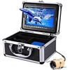 EBAYTV Macchina Fotografica Subacquea, Video Fish Finder 7 pollici LCD. Monitor Kit fotocamera for inverno subacqueo Ghiaccio Pesca Retroilluminazione manuale Ragazzo/Dono maschile(FC201)