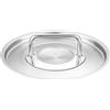 Fissler Coperchio in metallo puro 16 cm, acciaio inox/argento