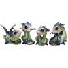 Nemesis Now Curious Hatchlings (set da 4) 9 cm, verde, taglia unica