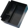 MEDZUK Console Centrale Auto Compatibile con Skoda Kodiaq | Kodiaq iV | Kodiaq Sportline 2024-2025 2026 Scatola Bracciolo portaoggetti, Organizer Vassoio Accessori con Tappetino Antiscivolo (Nero)