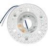 GeeliHome Kit di retrofit per ventilatore da soffitto a LED da 18 W, pannello di ricambio per plafoniera, pannello di ricambio PCB 3CCT 3000K 4500K 6000K 2340LM dimmerabile 100-265V (3CCT)
