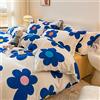 Morbuy Copripiumino in Flanella, Coperta Flanella con Chiusura Cerniera, Copriletto in Pile Invernale Caldo Super Morbido, Biancheria da Letto Singolo, Matrimoniale (Orchidea,220x240cm)