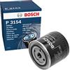 Bosch P3154 - Filtro Olio | Compatibile con: ALFA ROMEO 1750-2000, ALFASUD, ALFASUD Giardinetta, ALFASUD Sprint, BERLINA, GIULIA, GIULIA GT, GT, SPIDER