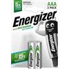 Energizer Max ENERGIZER PILAS RECARGABLES ENR EXTREME 800 mAh HR03 BL2 BR, argento