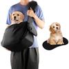 ISFORU - Borsa a tracolla per cani di taglia media, adatta a cani di taglia media da 5 a 10 kg, borsa a tracolla per cani e gatti, a mani libere con tracolla regolabile, tasche e tappetino morbido