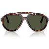 Persol Occhiali da Sole PO0202S 24/31 X Netflix Serie Senna Havana/Verde Unisex