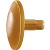 SPAX, 5000009500009, Plastica copre per SPAX con foro testa, marrone chiaro, 500 pezzi