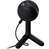 Logitech G Microfono a Condensatore RGB per Gaming Con LIGHTSYNC, Microfono USB per Streami