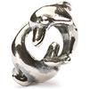 Trollbeads Delfini che giocano in argento 925, Argento sterling, Nessuna informazione