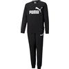 PUMA Tuta con Logo n. 1 FL B Ginnastica, Black, 104 Bambini e Ragazzi