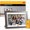 KODAK Cornice Digitale WIFI 10,1 Pollici，Cornice Foto Digitale con Schermo Touch IPS 1280 * 800 e 32GB di Memoria，Cornice Elettronica per Micro SD Card/USB, Rotazione Automatica