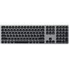 Satechi Tastiera wireless in alluminio con tastierino numerico - per MacBook Pro, MacBook Air, iPad Pro, iMac e altro ancora