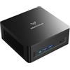 MINISFORUM UM760 Slim Mini PC, AMD Ryzen 5 7640HS Processor Mini Computer (6C/12T, fino a 5,0 GHz), 16 GB di RAM DDR5 e 1 TB di SSD PCIe 4.0, supporta 8K a 60 Hz Uscita HDMI 2.1/USB4, WIFI6E/BT5.3