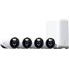 eufy Security eufyCam E330 (Pro) kit 4 telecamere, telecamere esterni 4K, registraz, 24/7, plug-in, NVR Wi-Fi, disco rigido 1 TB incluso, 10 canali, archiv. locale, nessun costo mensile