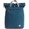 Roka London Finchley - Tela di muschio sostenibile, grande, Blu navy, Large