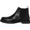 JACK & JONES Jfwvauxhall-Stivale Chelsea in Pelle, Uomo, Antracite, 41 EU