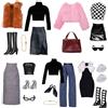 Carreuty 17 Pezzi di Vestiti e Accessori per Bambole da 11,5 Pollici Ragazze Bambole Peluche: Gilet, Cappotto, Abiti con Fiocco, Abito Lungo, Tubino e 7 Scarpe - 5 Accessori - Regalo Casuale per Ragazze