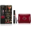 L'Oréal Paris Pochette Regalo Make Up à La Carte con Mascara Incurvante Telescopic Lift e Mini-Matita Occhi, Per i Tuoi Look Festivi, Con Elegante Beauty Case in Vernice Rossa Bordeaux