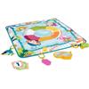 FISHER-PRICE BABY Fisher-Price Fun Activity Mat Swimming Pool, Baby Activity Mat with Removable Toys, Suitable for Tummy Play, Suitable from Birth GRR44, multi