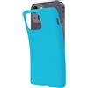 SBS Cover per iPhone 14 Azzurro Aquamarine Pantone 311 C, Custodia Morbida e Flessibile Antigraffio, Cover Sottile e Comoda da Tenere in Tasca, Custodia Compatibile con Ricarica Wireless