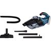 Bosch Professional 06019C6200 Aspiratore a Batteria GAS 18V-1 System, Batterie e Caricabatteria non Inclusi, Tubo di Aspirazione, Capacità di Conservazione 1 l, 18 volts, Blu