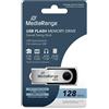 Mediarange 128GB 2.0 Chiavetta Pendrive Pen drive USB in Blister - MR913