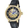 Thomas Earnshaw, Longcase ES-8011-03 - Orologio da Polso, Uomo, Display Analogico, Cinturino in Pelle, Nero
