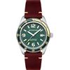 Spinnaker Mens 43mm Fleuss Automatic Lagoon Green Watch with Genuine Leather Strap SP-5055-0C