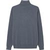 Springfield Maglione Dolcevita Basico Gg12 Uomo, Blu Affumicato, XL