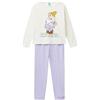 United Colors of Benetton Pig(Maglia+Pant) 3VD00P07K Set di Pigiama, Bianco, XL Bambina