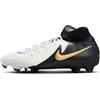 Nike Phantom Luna II PRO Fg, Scarpe da Calcio Uomo, White Black Mtlc Gold Coin, 36.5 EU