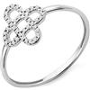 Miore - Anello da donna in oro bianco 9 carati 375 con diamanti da 0,07 ct (16)